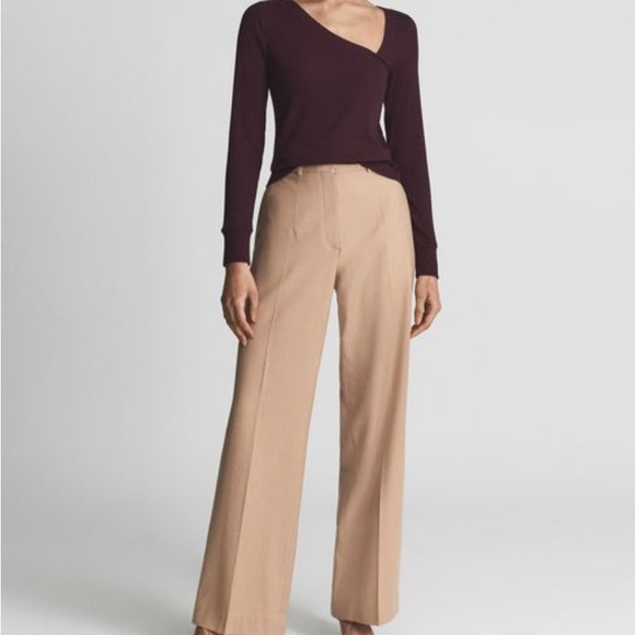 Reiss Tops - Reiss Carly Asymmetric Jersey Top
